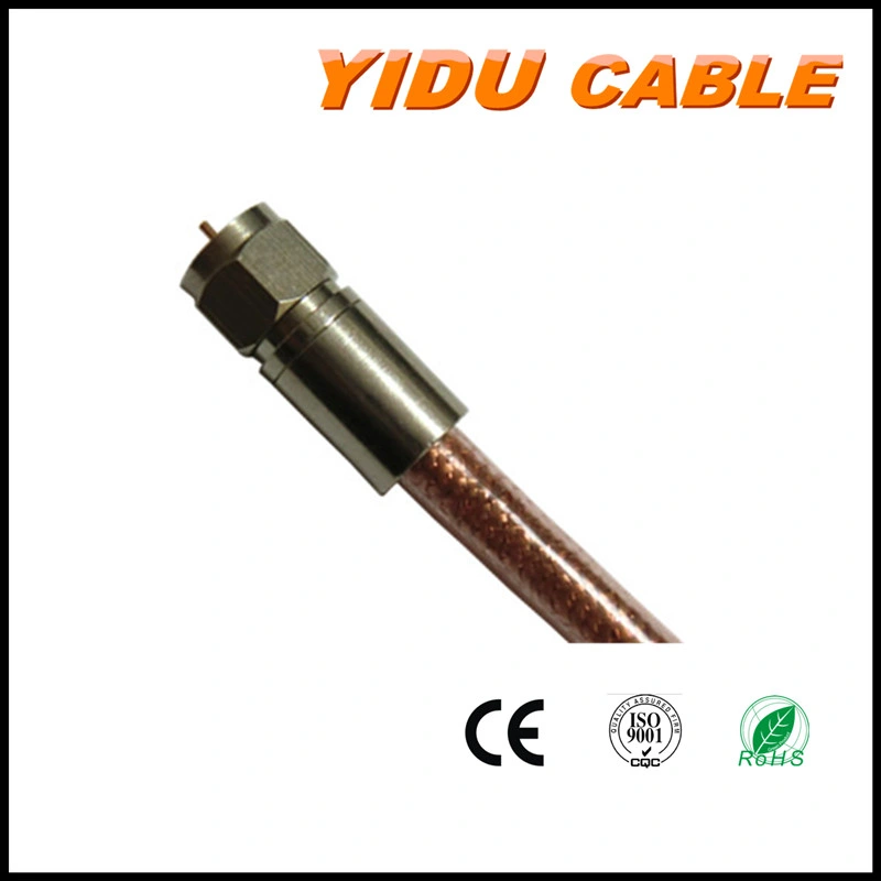 High Quality HDTV Commscope Rg59 RG6 Cable for Connecting Set Top Box to Outdoor Antenna